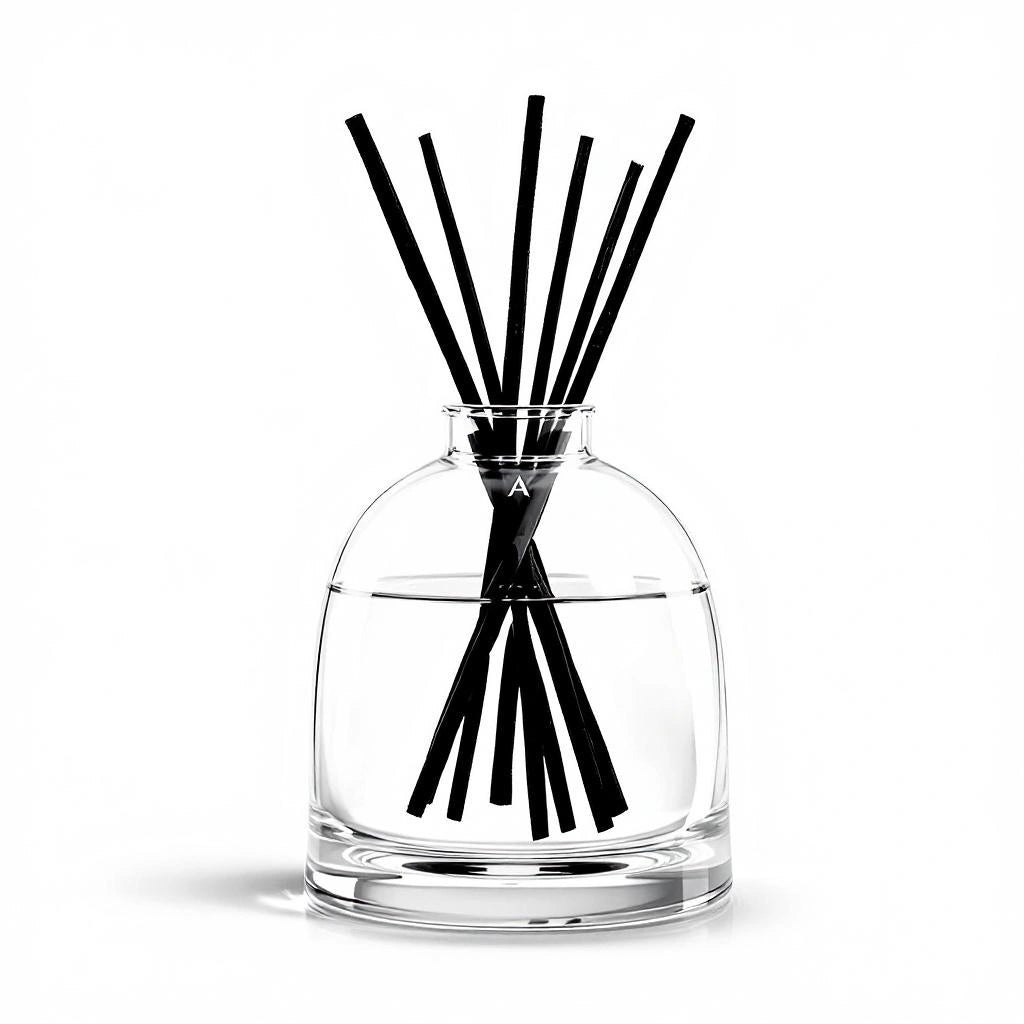 Difusor Aromaterapia Vidro Modelo A sino fundo branco — Vittara Decor