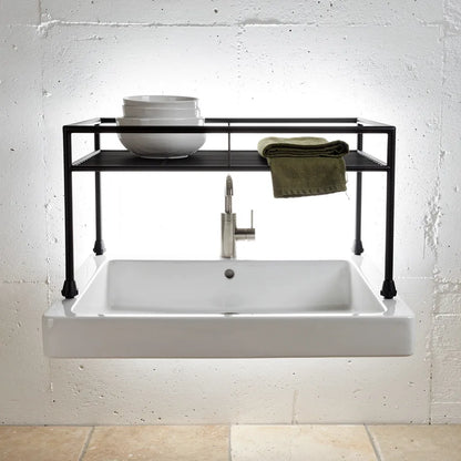 Organizador De Pia De Cozinha Inox Compacto E Funcional Ambiente 06 Vittara Decor — Vittara Decor