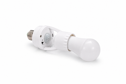 Sensor de presença soquete E27 com lâmpada LED rosqueada - Vittara Decor