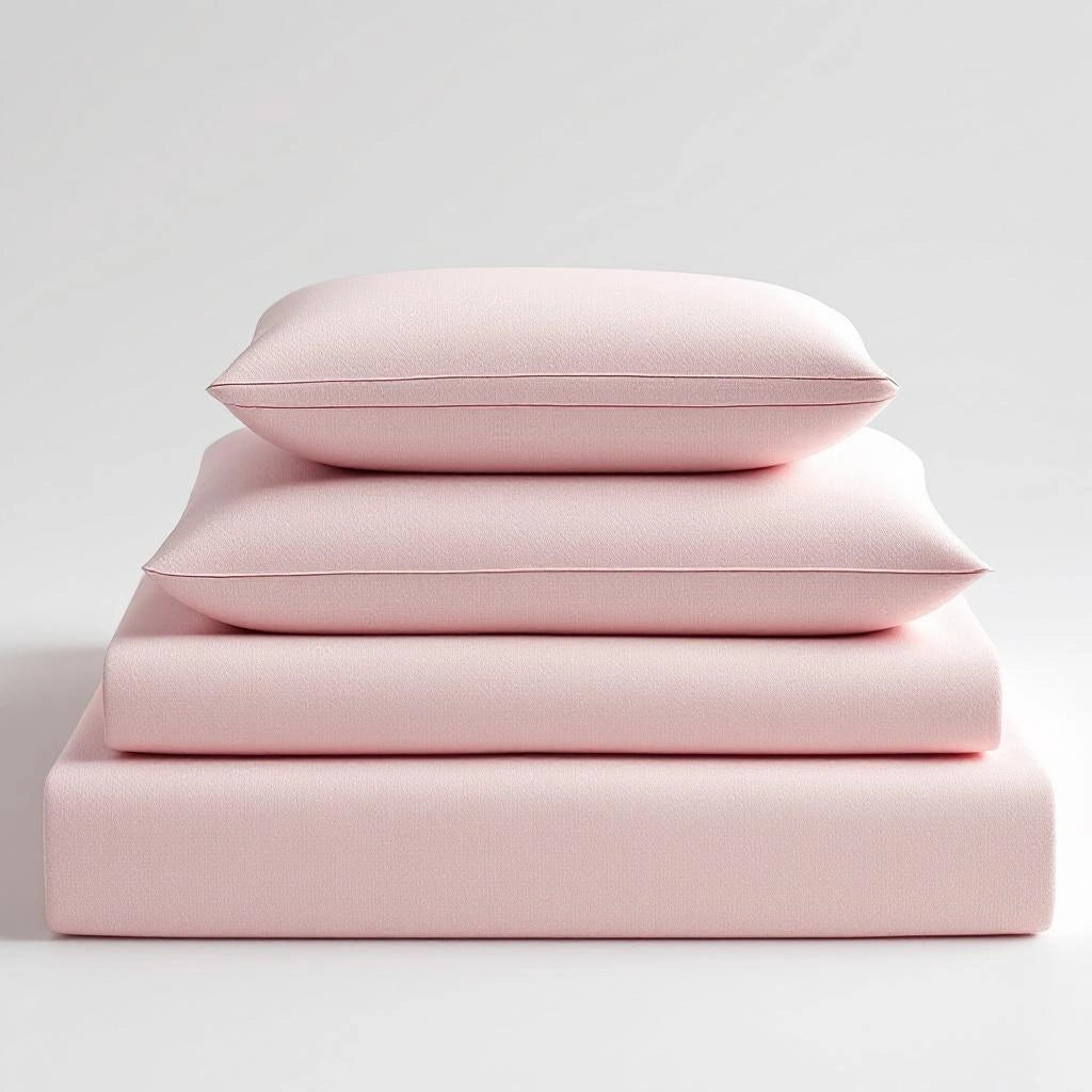 Conjunto de Cama Sleep Luxury variante cor Rosa Bebe