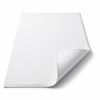 Tapete Antiderrapante Para Sala Base Emborrachada Lavavel Cor Branco Vittara Decor - Vittara Decor